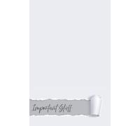 Important Stuff: Form & Focus: Undated 5x7 Daily Planner & Reflection Notebook