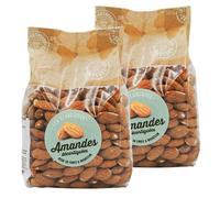 IMPORTATEUR DE SAVEURS - Lot 2x Amandes décortiquées - Paquet 400g