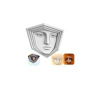 Impossible Coins - Art mural 3D illusion d'optique - Autocollant mural qui remodèle la réalité - Autocollant graphique optique 3D amovible pour salon, chambre à coucher, décoration d'intérieur moderne