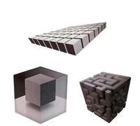 Impossible Corners - Art Mural Qui Remodèle La Réalité, Autocollant D'angle Illusion 3D, Cube Stéréoscopique 3D Art Graphique Amovible À Décoller Et Coller, Décoration D'intérieur Moderne(Set of 3)