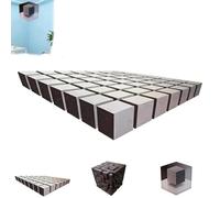 Impossible Corners-Wall Art That reshapes Reality,3D Optical Illusion Corner Wall Decal,Unique Peel Stick Wall Stickers for Spatial Illusion & Perceptual Shift, Modern Home Office Decor (C)