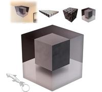 Impossible Corners - Wall Art That Reshapes Reality,3D Wall Art Illusion Corner Wall Decal,Removable Peel and Stick Graphic Wall Decor,for Living Room, Office, Dorm (Style B)