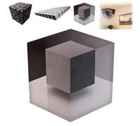 Impossible Corners - Wall Art That Reshapes Reality, 3D Wall Art Optical Illusion Corner Wall Decal, Large Removable Peel and Stick wall arts, for Living Room, Office, Gallery Space (Style B)