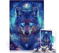 Impossible dans Le Loup des ténèbres Puzzles pour Adolescents 1000 pièces 26x38cm Activités Amusantes à la Maison, Cadeaux d'anniversaire, Cadeaux de Voyage,