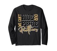 Impossible de Cacher Notre Esprit Scolaire chez Panther Pride Gold Panthers Manche Longue