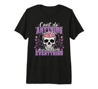 Impossible de Faire Quoi Que ce Soit en pensant trop à Skull Brain T-Shirt Haut de Gamme