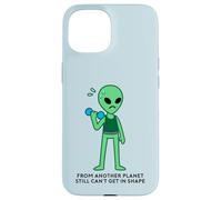 Impossible de se Mettre en Forme Roswell Alien s'entraînant Coque pour iPhone 15