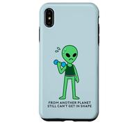Impossible de se Mettre en Forme Roswell Alien s'entraînant Coque pour iPhone XS Max
