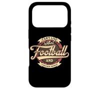 Impossible de Vivre sans Football et sans Ailes de Poulet, Amateur de Football Coque pour iPhone 17 Pro