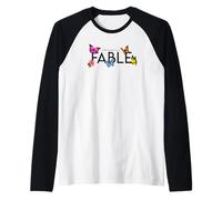 Impossible is a... Fable Hibiscus et Papillon Manche Raglan