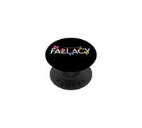 Impossible is a... Fallacy Hibiscus et Papillon PopSockets PopGrip Adhésif