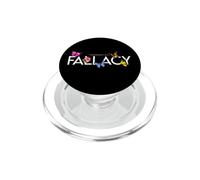 Impossible is a... Fallacy Hibiscus et Papillon PopSockets PopGrip pour MagSafe