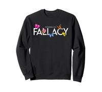 Impossible is a... Fallacy Hibiscus et Papillon Sweatshirt