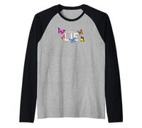 Impossible is a... Lie Hibiscus et Papillon Manche Raglan