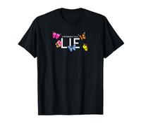 Impossible is a... Lie Hibiscus et Papillon T-Shirt