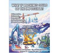Impossible Machines - 28 Amazing Machines That Don't Exist: A Coloring Book for Curious Kids Ages 7-10