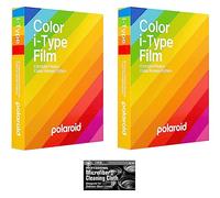 Impossible/Polaroid Color Glossy Instant Film Color Frames Edition pour appareil photo Polaroid I-Type Now OneStep2 Lot de 2
