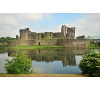 Impossible Puzzle-1000 Pieces, Castles Ruins United Kingdom (26x38cm)