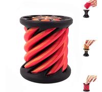Impossible Pyramide Passthrough - Jouet Fidget Toy - Impression 3D - Cône en spirale - Sculpture de passage en pyramide - Décoration de bureau - Cadeau souvenir (1 x cylindrique)