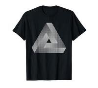 Impossible Triangle Optical Illusion Men Women Gift T-Shirt