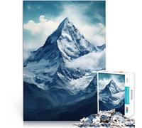 Impossible Œuvres d'art sur Les Montagnes Puzzles de 1000 pièces pour Adultes 50x75cm avec des pièces de Formes aléatoires entièrement imbriquées