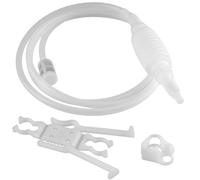 imposyu Siphon de Brassage 2 Mètres Vin Bière Syphon Silicone Siphon Filtre Tube avec Pince D'arrêt d'eau pour Brasser du Vin et de la Bière