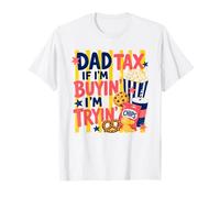 Impôt drôle pour Papa, si j'achète, j'essaie Un Amateur de Snacks T-Shirt