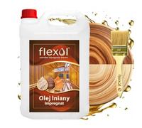 IMPREGNAT INCOLORE POUR BOIS Huile de lin 100% naturelle 4L PUISSANTE FLEXOL
