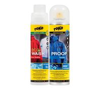 Imprégnation textiles TOKO Duo Pack Textile Proof & Textile Wash 250 ml