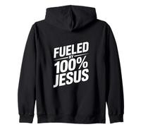 Imprégné À 100% De Jésus Foi Chrétienne Sweat à Capuche