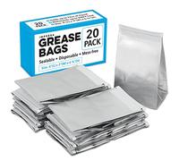 Impresa Lot de 20 sacs de graisse pour système de récupération des Camco - Sacs de jetables pour conteneur de - Sacs de graisse pour pouvant contenir des liquides chauds et des huiles