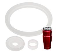 Impresa Products Lot de 2 ensembles de joints de tasse compatibles avec les gobelets de voyage Thermos en acier inoxydable King - Sans BPA, phtalate, latex - 2 pièces de rechange complètes par kit