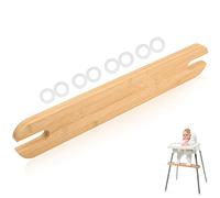 IMPRESA Repose-pieds en bambou pour accessoires de chaises hautes IKEA - Repose-pieds pour chaises hautes pour améliorer le confort de votre bébé pendant qu'il mange - Repose-pieds en bois