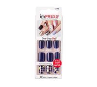 Impress BIPA050C One - Step Gel Press-On Manicure Nails, 30 Ongles