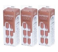 ImPRESS Color Press-on Manicure Faux-Ongles colorés 010 Sandbox Autre 3x1 pc(s)
