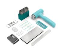 ImpressArt - Kit d'estampage en métal, comprend tous les outils essentiels d'estampage en métal pour la fabrication de bijoux et l'estampage à la main pour projets personnalisés (Homeroom 2, kit de