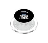 Impression 3D Amusante « I Paused My 3D Printer to Be Here » PopSockets PopGrip pour MagSafe