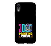 Impression 3D Crew Maker Space School Robotics Team Coque pour iPhone XR