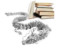 Impression 3D | Figurine de dragon imprimée en 3D - Outil de décoration de poses dynamiques pour voitures, bureaux, maisons et aquariums