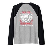 Impression arrière La Mort Nous Rire Tous Les Allemands Manche Raglan