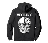 Impression arrière mécanique I Cant Fix Stupid I Can Fix What he Does Sweat à Capuche