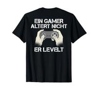 Impression arrière Un Joueur ne vieillit Pas, il Niveau T-Shirt