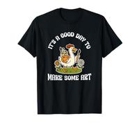 Impression Artistique colorée « It's A Good-Day to Make Some Art » T-Shirt
