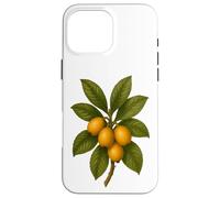 Impression Artistique Vintage Botanical Loquat Nature Fruit Coque pour iPhone 16 Pro Max