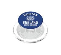 Impression Blanche d'Everton, Angleterre, Royaume-Uni PopSockets PopGrip pour MagSafe