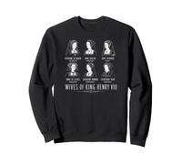 Impression Blanche Wives of King Henry VIII Line Art Sweatshirt