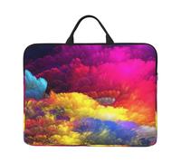 Impression d'aquarelle, Belle Encre,Housse pour Ordinateur Portable 14 Pouces, Sacoche pour Ordinateur Portable, Mallette avec poignée