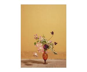 Impression d'art Blomst 02 Ochra 50x70cm WxH 50x70cm