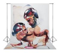 Impression d'art de couple gay, art mural LGBTQ, aquarelle gay romantique, peinture d'amour masculin, décoration d'intérieur gay, cadeau de mariage gay, œuvre d'art queer - 1 tissu de photographie 142