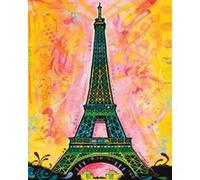 Impression d'art Dean Russo Paris Pop Art 40.5 x 50.5cm G